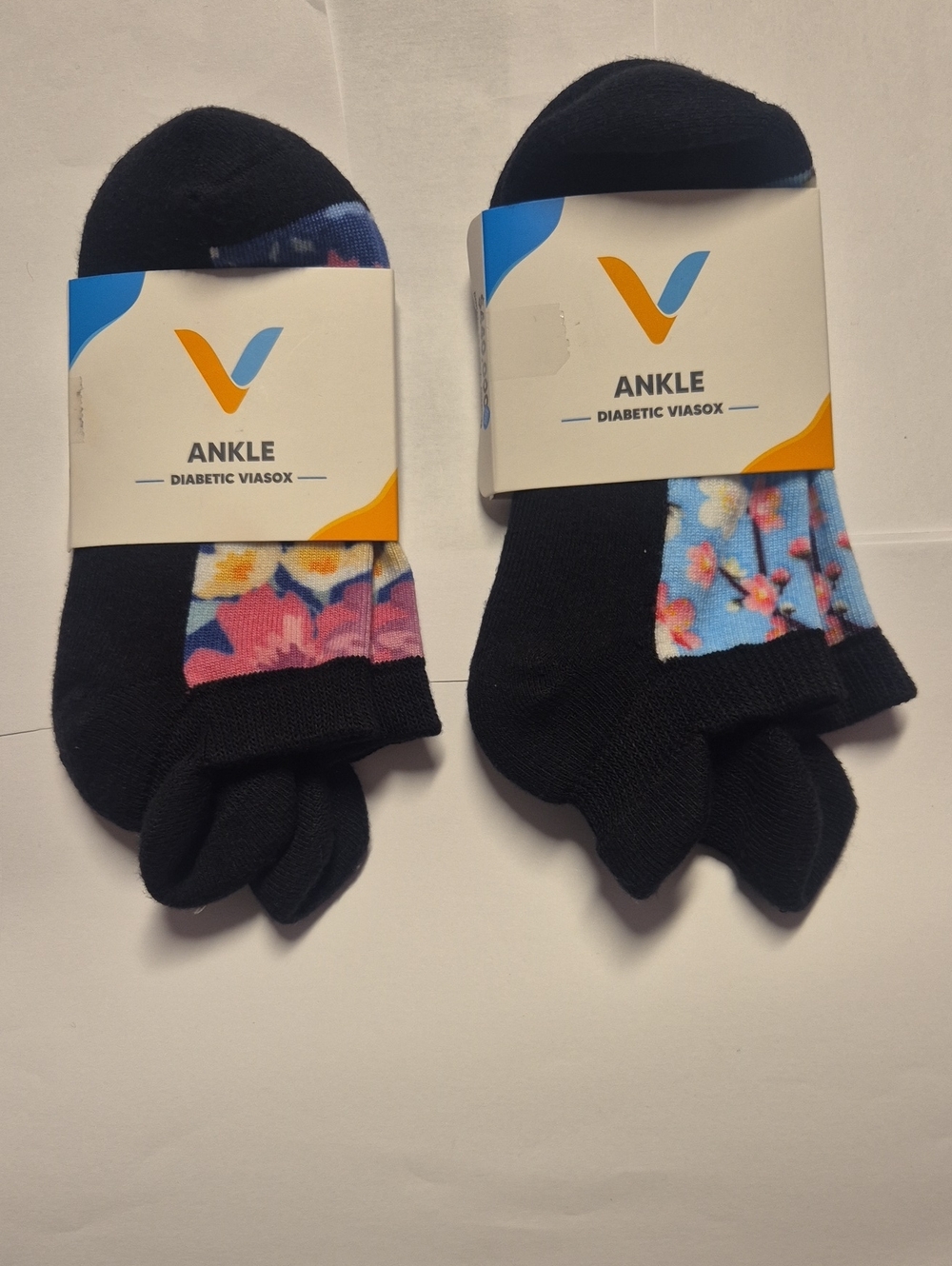 Diabetic Viasox Ankle Socks - Viasox Medium |Womens 5-9 Mens 6-8